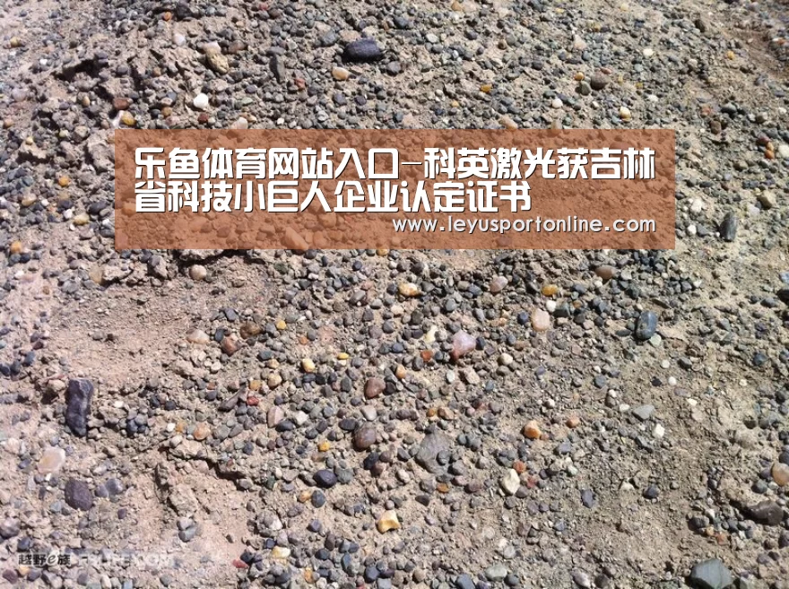 乐鱼体育网站入口-科英激光获吉林省科技小巨人企业认定证书(图3) 乐鱼体育网址